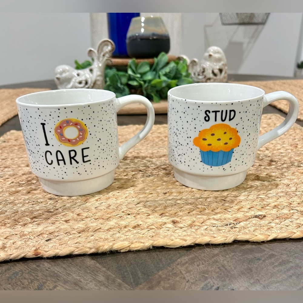 Boston Warehouse Mug set humorous